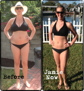 Mom of two little boys, Janie lost 25 pounds and 8% body fat.. and has more energy than EVER before!