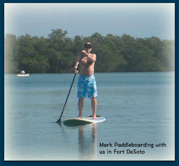 Mark Paddleboarding